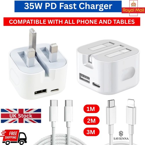 35w fast usb plug charger - 35w,