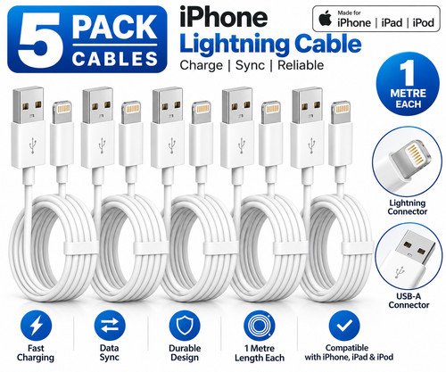 Pack cables fast charger - pack, of