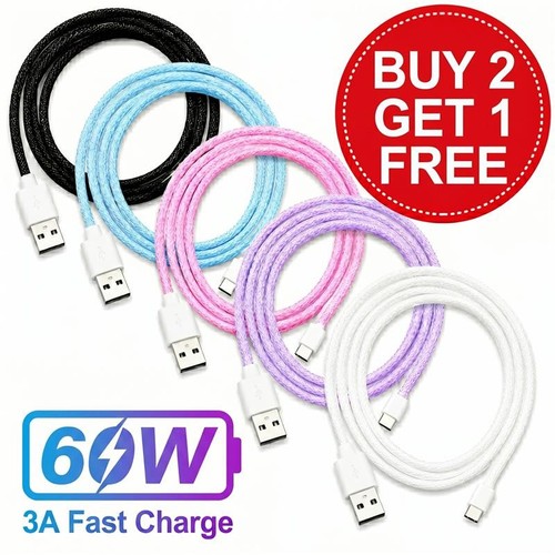 Heavy duty braided long usb - duty,